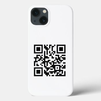 Your Business Qr Code Iphone 13 Case by Ricaso_Intros at Zazzle