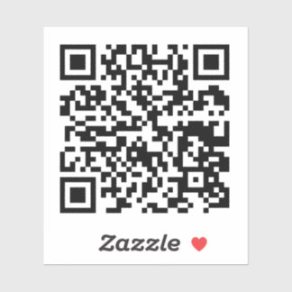 Your Business QR Code Sticker