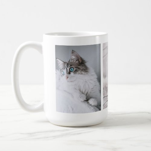 Your Cat Dog Pet Photos Collage Coffee Mug