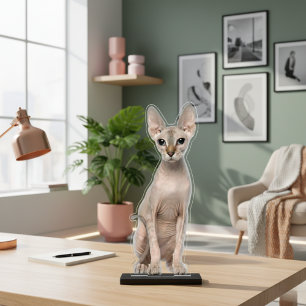 Your Cat Photo Acrylic Cut Out Statue