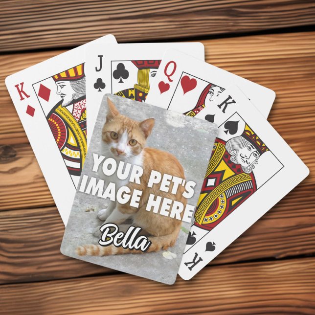 Your Cat Photo Poker Cards (Creator Uploaded)