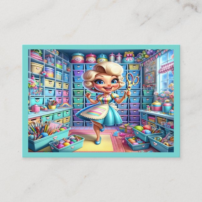 Your Charming Craft Series  Business Card (Front)