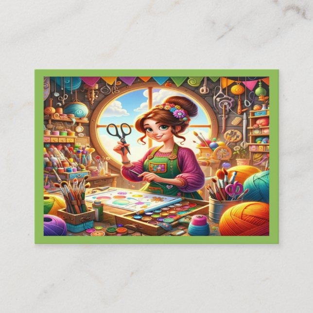 Your Charming Craft Series  Business Card (Front)