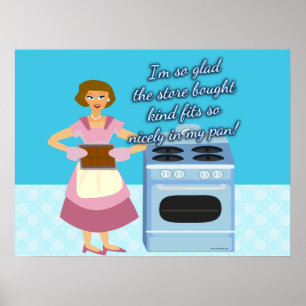 Your Cheatin Brownies Snarky Housewife Poster