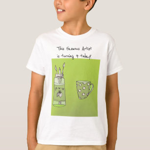 Your Child’s Artwork On A Boy’s Birthday T-Shirt
