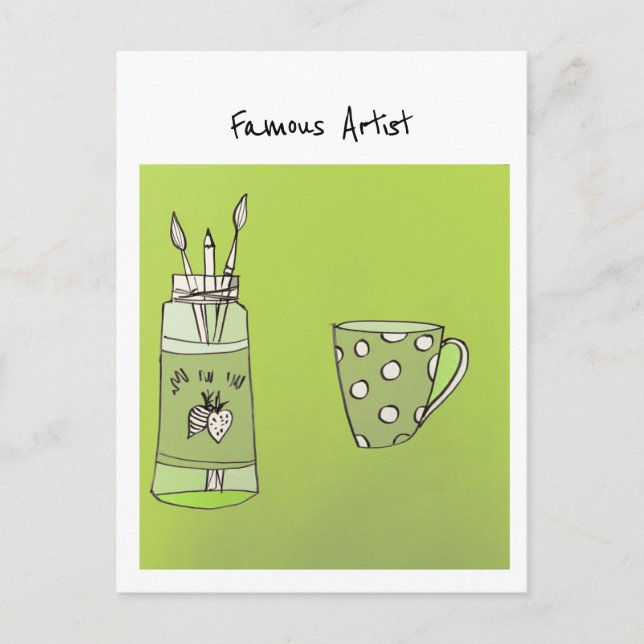 Your Child’s Artwork On A Postcard (Front)