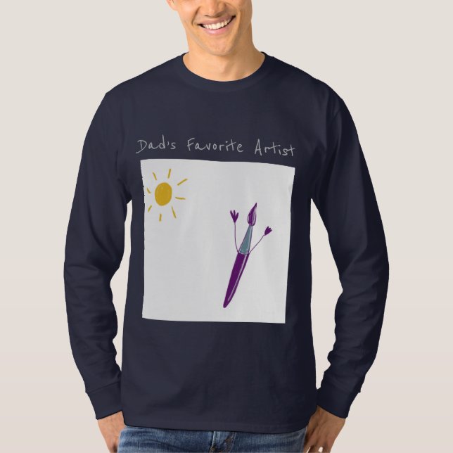 Your Child’s Artwork On A T-Shirt (Front)