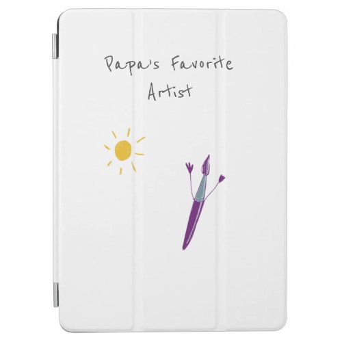 Your Childs Artwork On An IPad Smart Cover