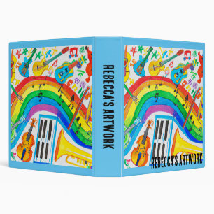 Your Child's Artwork Binder Gift for Kids Children