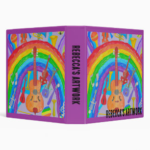 Your Child's Artwork Binder Gift for Kids Children