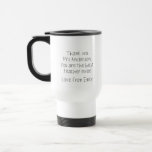 Your Child's Message Handwriting Teacher Gift Travel Mug Your Child's Message Handwriting Teacher Gift Travel Mug