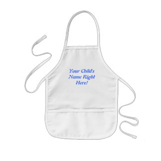 Your Child's Name Right Here! Kids' Apron