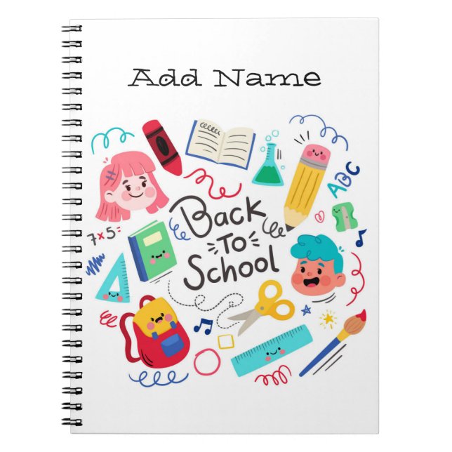 Your Child's New Favorite Study Partner Daily  Notebook (Front)