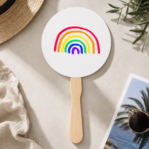 Your Child's Own Artwork   Upload Kids Drawing Hand Fan