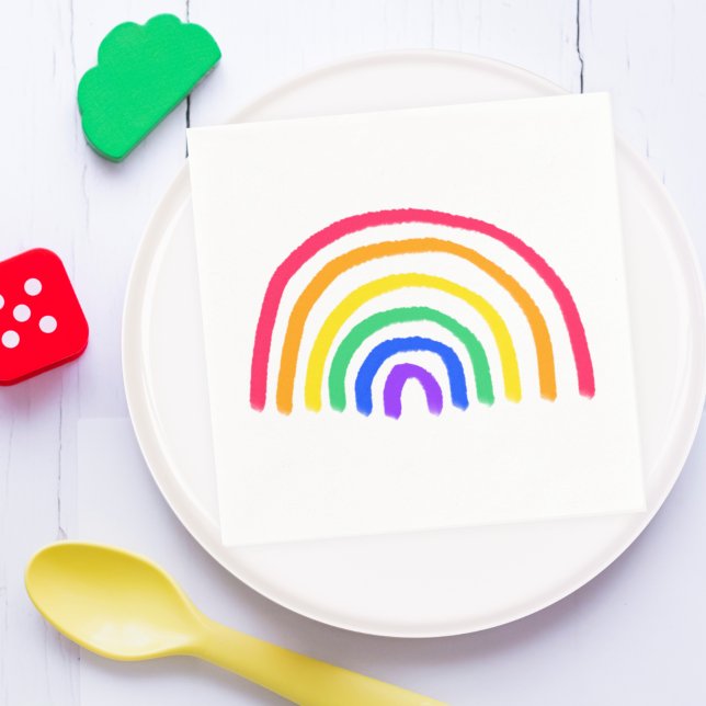 Your Child's Own Artwork | Upload Kids Drawing Napkins (Creator Uploaded)