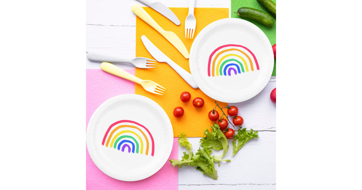 Your Child's Own Artwork, Upload Kids Drawing Paper Plates