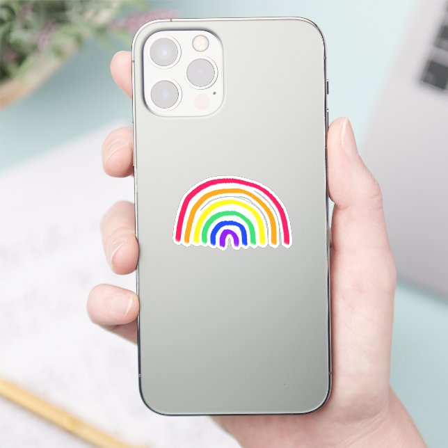 Your Child's Own Artwork | Upload Kids Drawing Sticker (Phone)
