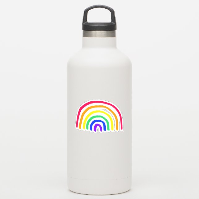 Your Child's Own Artwork | Upload Kids Drawing Sticker (Waterbottle)