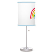 Your Child's Own Artwork | Upload Kids Drawing Table Lamp (Left)