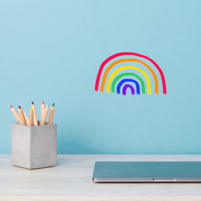 Your Child's Own Artwork | Upload Kids Drawing Wall Decal (Home Office 2)