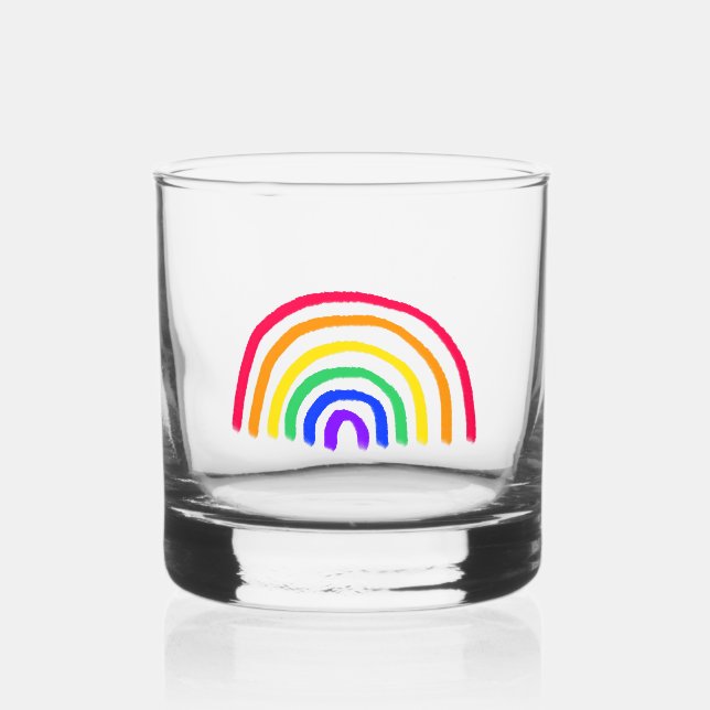 Your Child's Own Artwork | Upload Kids Drawing Whiskey Glass (Front)