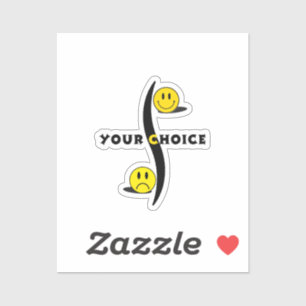 your choice sticker