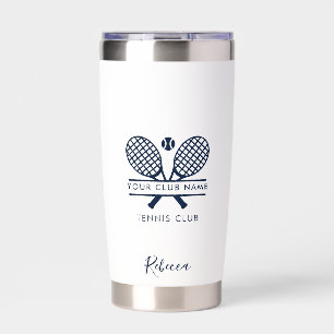Your Club Name Tennis Team Players Personalized Insulated Tumbler