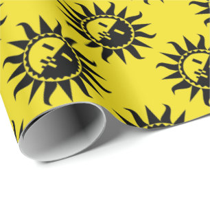 Your Color and Sun Flashes Wrapping Paper