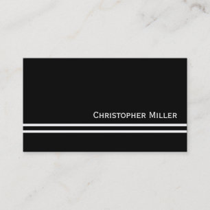 Your Color Background & white stripes Business Card