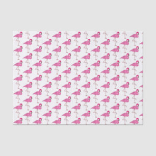 Your Color Cute Tropical Pink Flamingo Summer Bird Tissue Paper