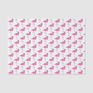 Your Color Cute Tropical Pink Flamingo Summer Bird Tissue Paper