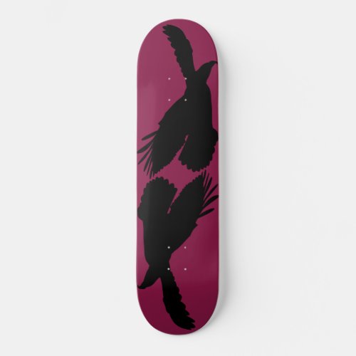 Your Color _ Eagle Flying Skateboard _ Silhouette