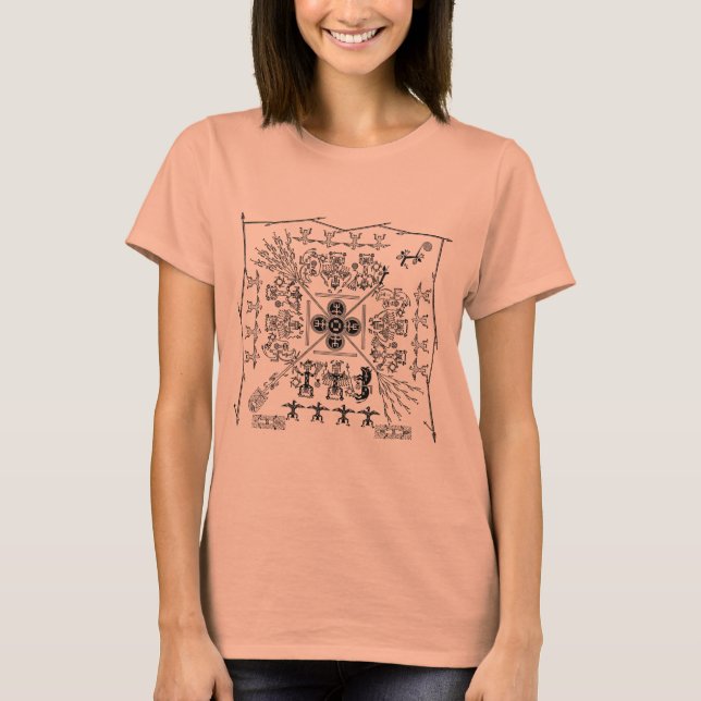 Your color with Petroglyphs T-Shirt (Front)