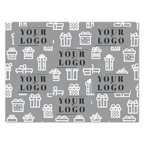 Your Company Branded Christmas Present Gift Logo Tissue Paper