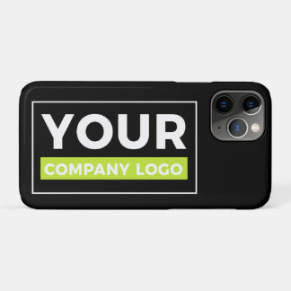Your Company Business Logo Black Horizontal iPhone 11 Pro Case