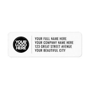 Your Company Logo Address Label