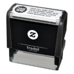 Your Company Logo Address Self-inking Stamp Your Company Logo Address Self-inking Stamp
