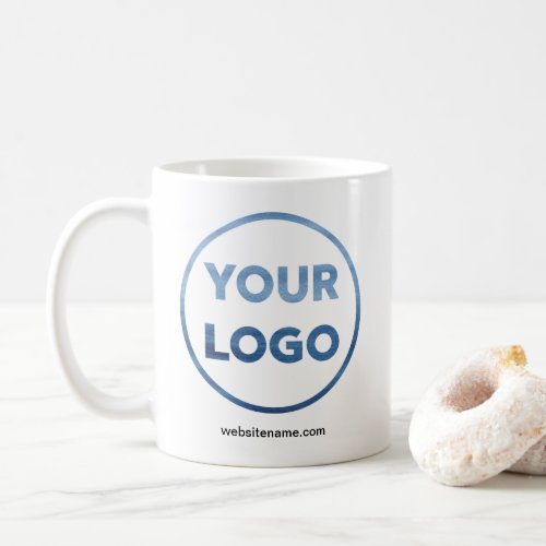 Your Company Logo and Business Website Coffee Mug