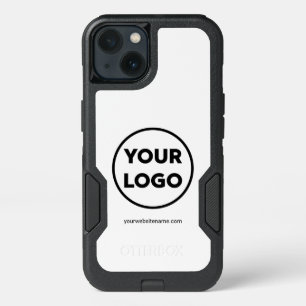 Your Company Logo and Business Website or Slogan iPhone 13 Case