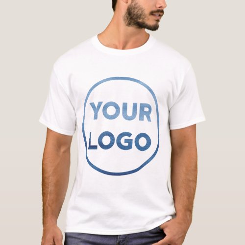Your Company Logo and Business Website or Slogan T_Shirt
