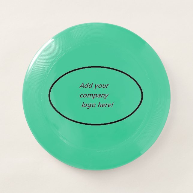 Your Company Logo Brand Name Custom Print  frisbee (Front)