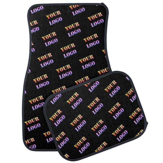 Your Company Logo Branded Car Floor Mats Example (Set)