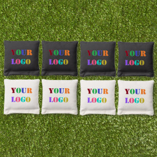 Your Company Logo Branded Cornhole Bags Example