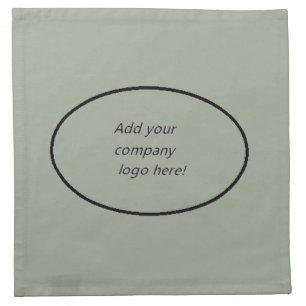 Your Company Logo Branding Name Custom Print Cloth Napkin