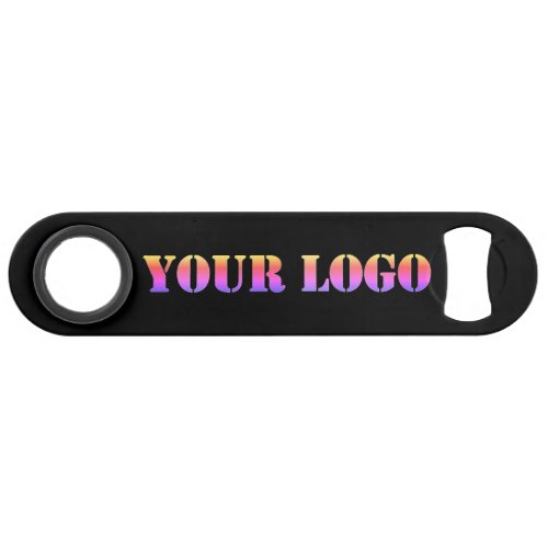 Your Company Logo Business Bar Key Custom Colors