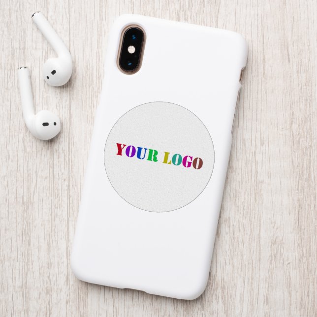 Your Company Logo Business Patch Example (On Phone Back)