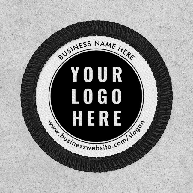 Your Company Logo Business Promotional Custom Patch (Front)