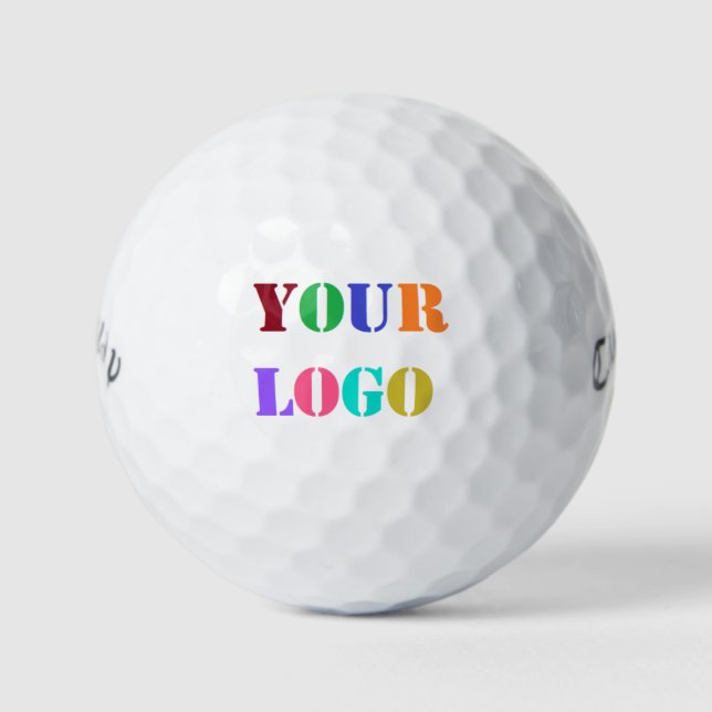 Your Company Logo Business Promotional Golf Balls (Front)