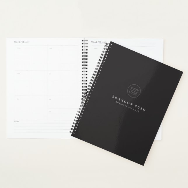 Your Company Logo Custom Business Planner (Display)