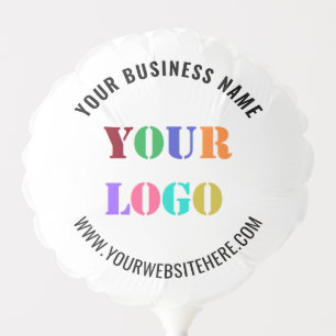 Your Company Logo Custom Text Balloon Template